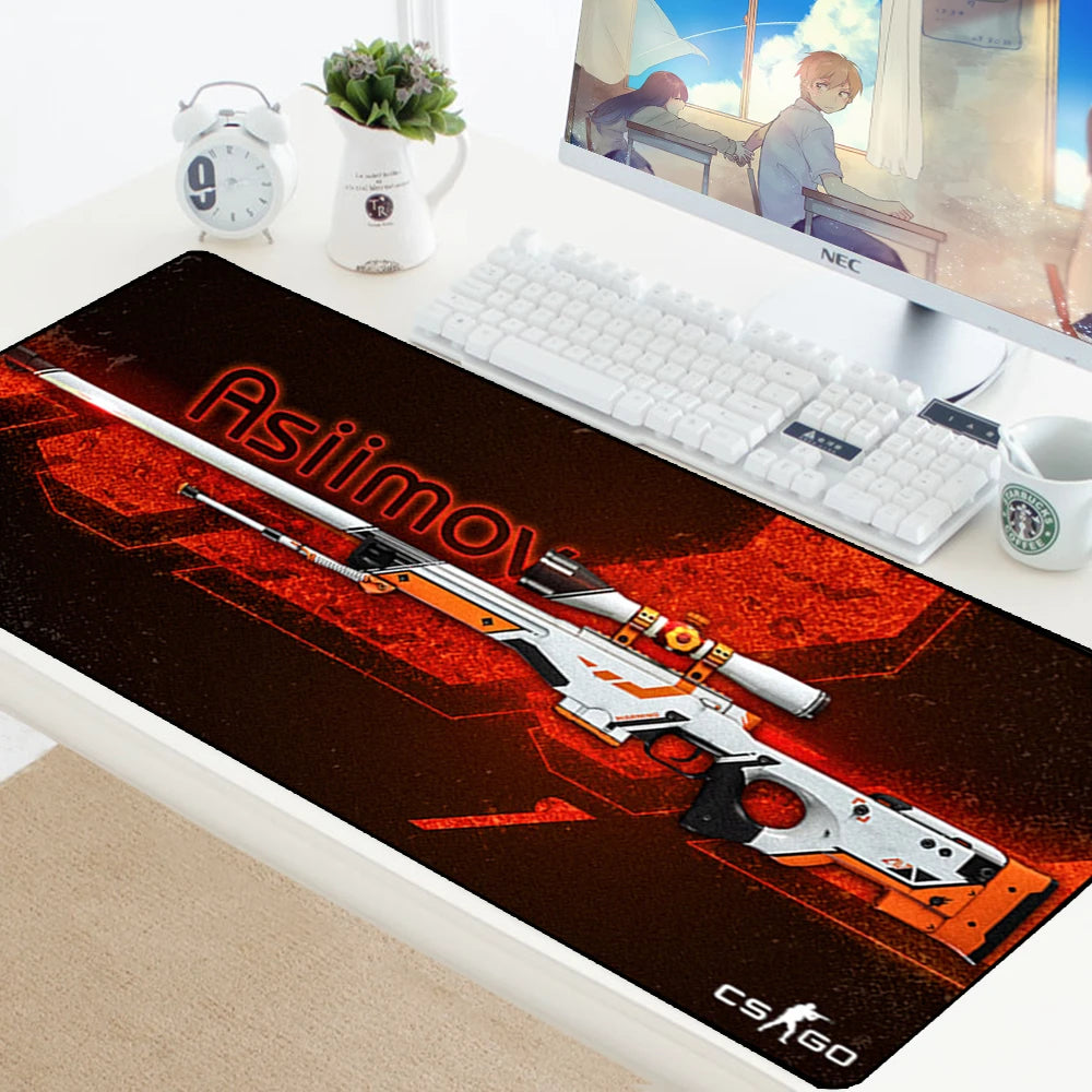 CS GO Custom Large Mouse Pad Mat Rubber Gaming Mousepad