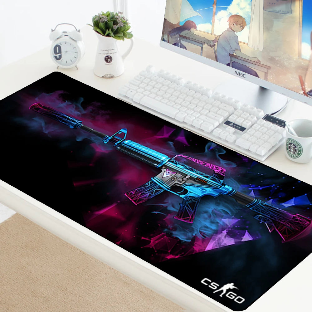 CS GO Custom Large Mouse Pad Mat Rubber Gaming Mousepad