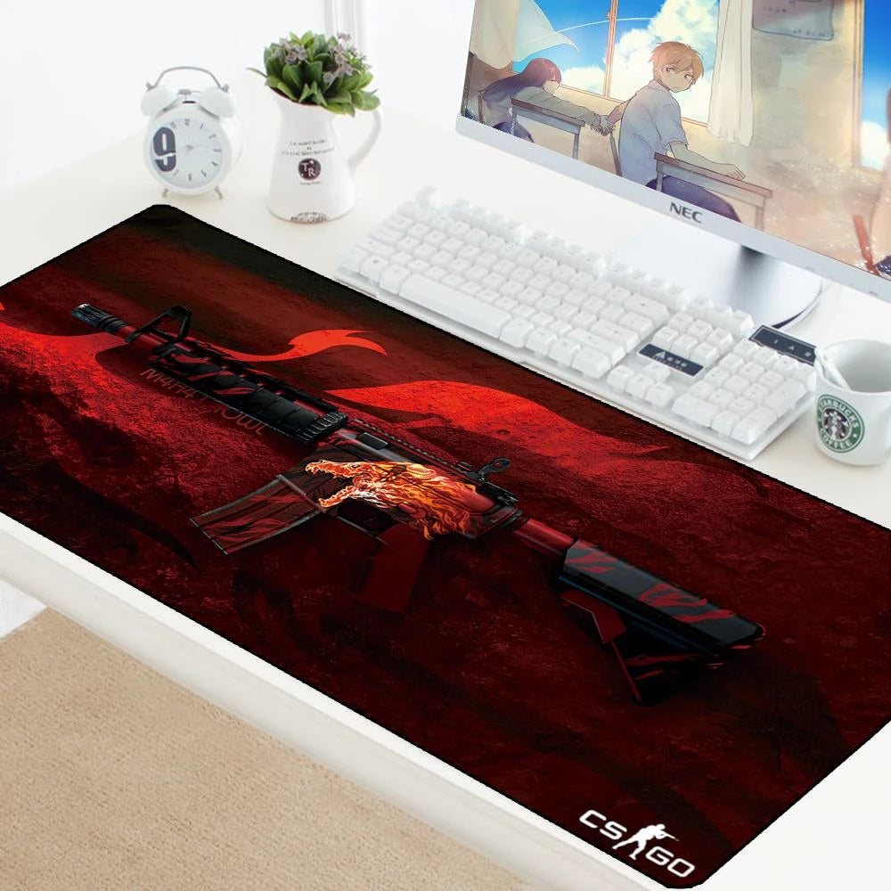 CS GO Custom Large Mouse Pad Mat Rubber Gaming Mousepad