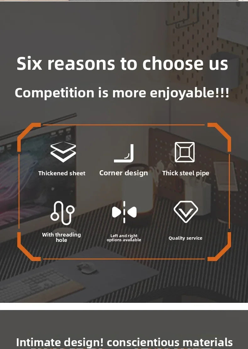 gaming desk Home corner table Study table Office writing desk E-sports