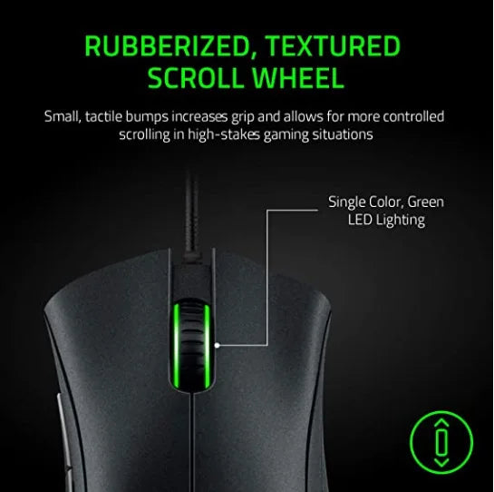 Razer DeathAdder Essential Wired Gaming Mouse - 6400 DPI Esports Edition