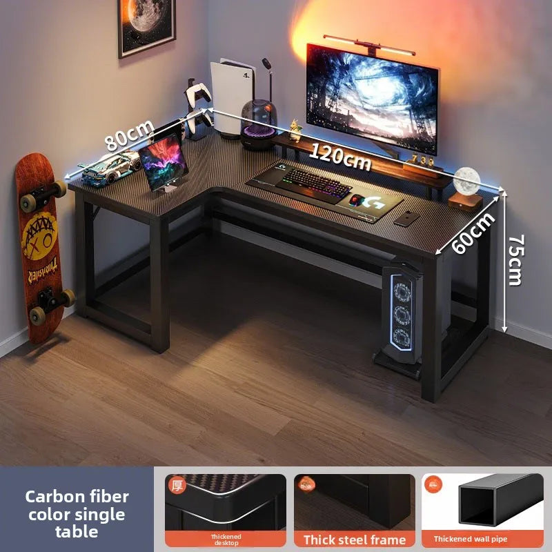 gaming desk Home corner table Study table Office writing desk E-sports